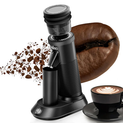 HiBREW Stainless Steel Conical Burr Coffee Grinder