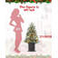 Ensemble de 2 arbres de Noël pré-éclairés 3 pi, 2 arbres de Noël artificiels avec base, arbres de Noël avec 78 lumières DEL, fonction de minuterie et à piles, décoration de Noël pour la maison