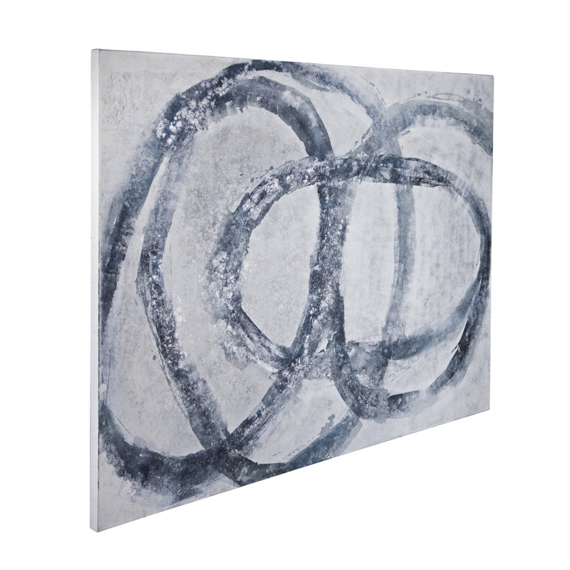 Art mural abstrait sur toile Altarium par BMC - 70 x 96 pouces