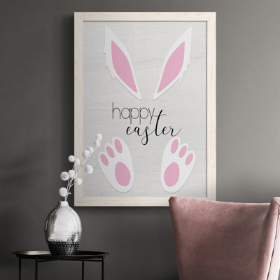 Gypson Joyeuses Pâques, reproduction d'art sur toile