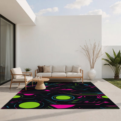 Plasma Focus Indoor And Outdoor Area Rug