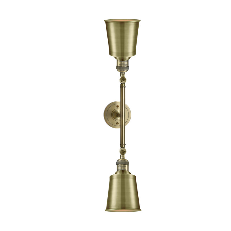 Lavender Hill 2 - Light Dimmable Vanity Light, Antique Brass, Bulb Not Included