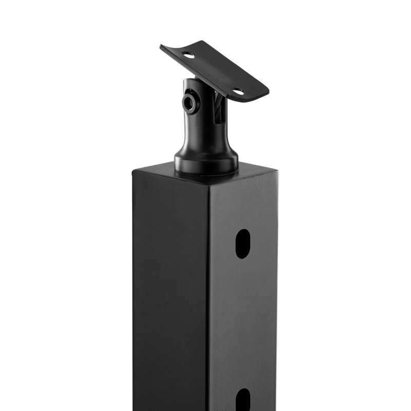 VEVOR Cable Railing Post Steel 30° Angled for Stairs with Pre-Drilled ...