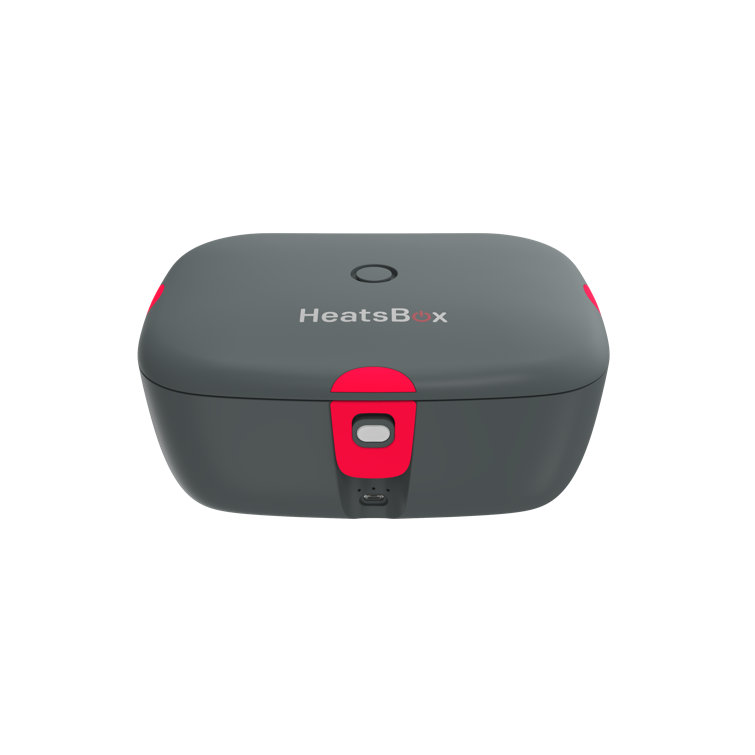 Faitron HeatsBox Go, elektrische Lunchbox, mobile Warmhaltebox zum