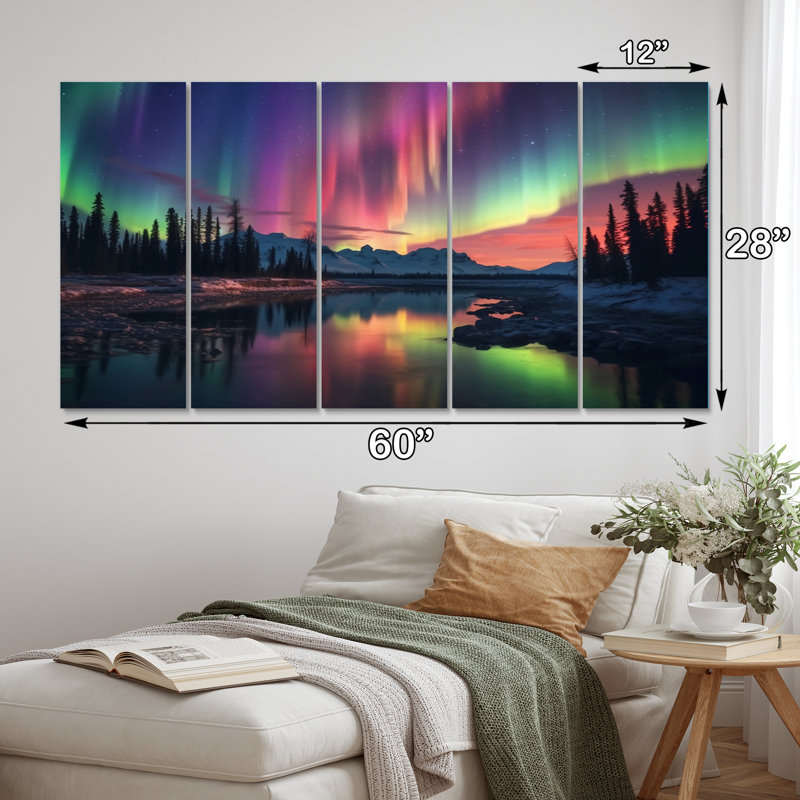 Rustic Cities & Countries Wall Decor on Metal