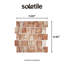 Carrelage mosaïque en marbre Rojo-122614080