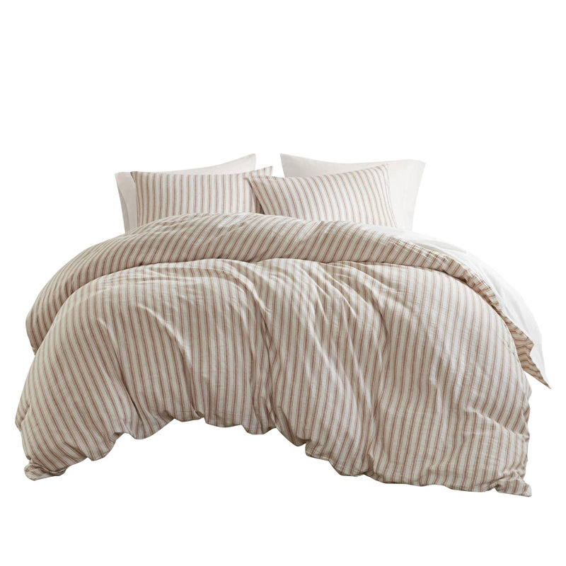 Linen-cotton-rayon Duvet 3 Piece Set