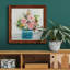 Monet Garden - Peinture sur toile encadrée-1365299082-1365296118