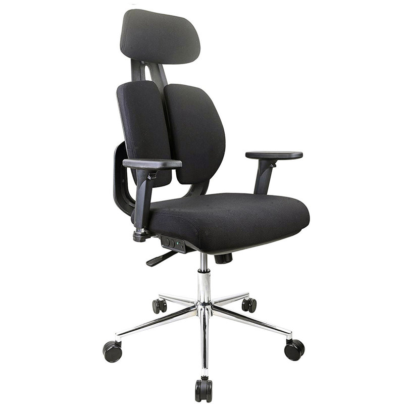 Shawnigan Microfiber / Microsuede Task Chair with Headrest