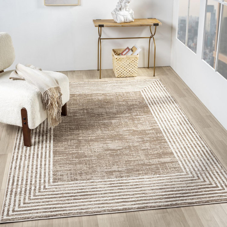 Tapis tissé à la machine Marcienne