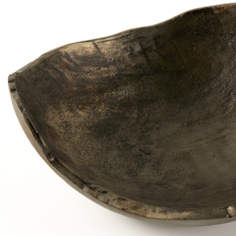 Jagen Aluminum Decorative Bowl