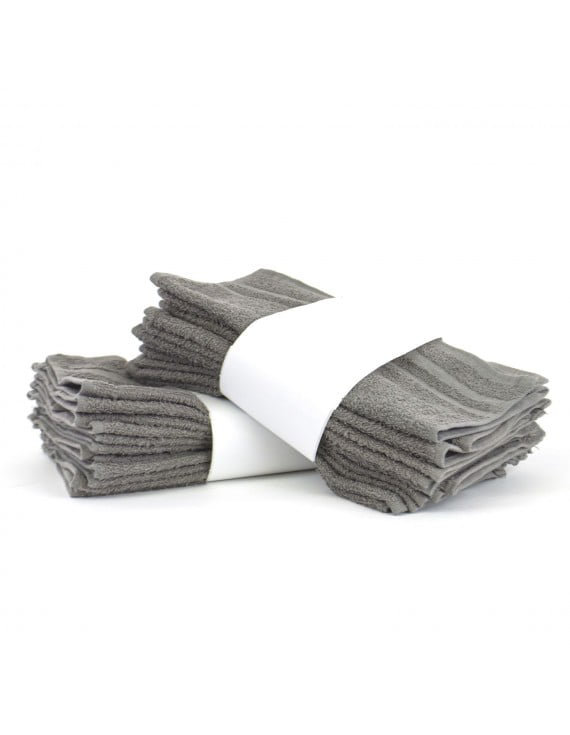 Essuie-mains 100% coton, Gris