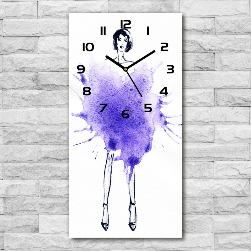 Jakylee Glass Wall Clock