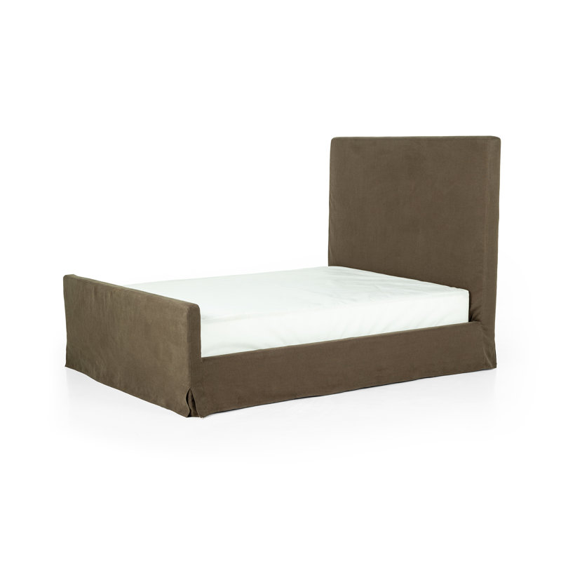 Daphne Upholstered Bed, King, Brussels Coffee