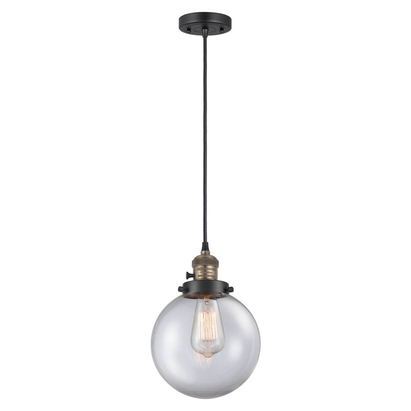 Luminaire suspendu sphère 1 lumière Lorri