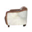 Causeuse en cuir Brancaster Retro