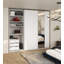 Nely Manufactured Wood Wardrobe-1504959090
