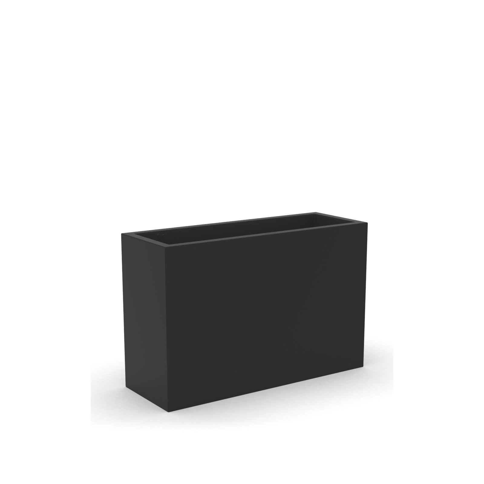 Kenroy Planter Box, 26" H x 39.5" W x 14" D, Black