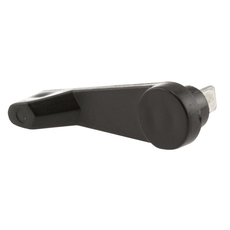 Levier de porte en plastique noir Prime-Line (paquet simple)
