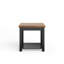 Table d'appoint Brixham 24 po, aucun assemblage requis, finition deux tons-1524696994