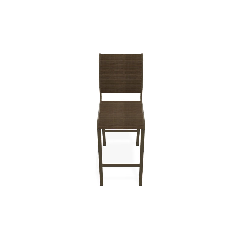 Holna Outdoor Stool, Bark Performance, Textured Beachwood