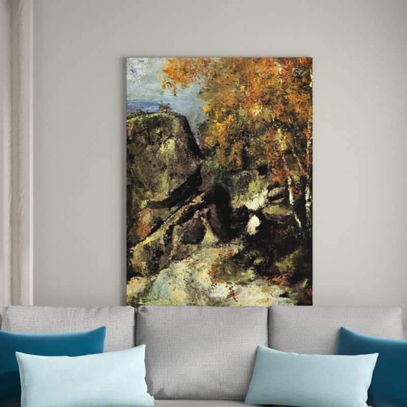 Paul Cezanne - Wrapped Canvas Painting, 120cm H x 90cm W x 1.8cm D