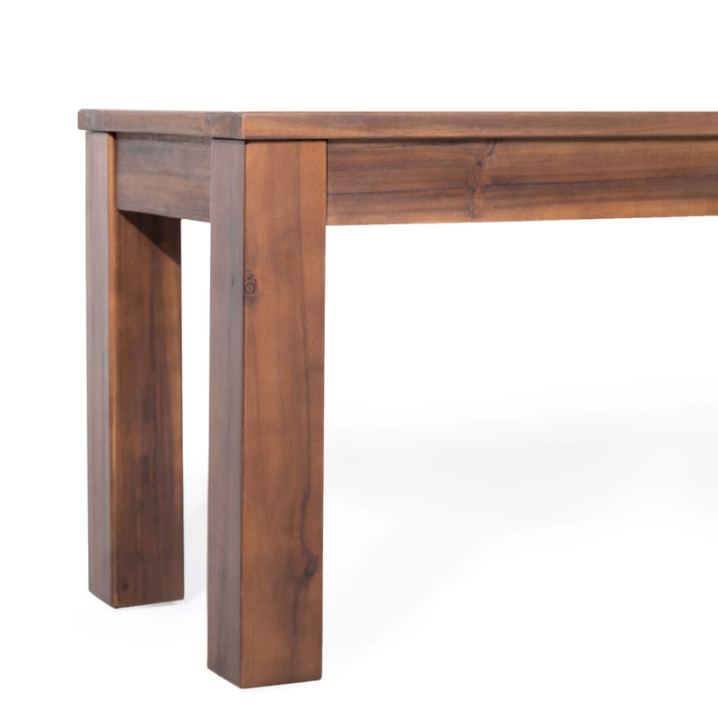2 bancs rustiques en bois 61,78 po - Banc de finition 2 brins, structure lourde