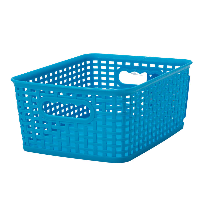 Bac en plastique Burrier, H 3,93 po x l 9,64 po x P 7,28 po, Noir