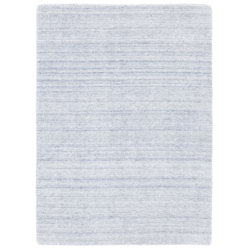 Arrey Hand Loomed Performance Solid Color Rug, Rectangle 3' x 5'