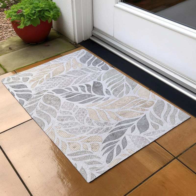Tapis intérieur / extérieur Braggs, Rectangle 1 pi 8 po x 2 pi 6 po