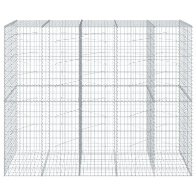 Silver Metal Border Fencing