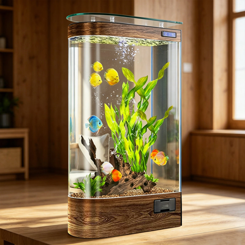 Réservoir d'aquarium 105-105 gallons, 31.5, Walnut