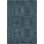 Crosshatch Denim Hand Micro Hooked Wool Rug