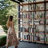 Lotus Large 7-Tier Walnut Color Room Division and Library Bookshelves-1129554748