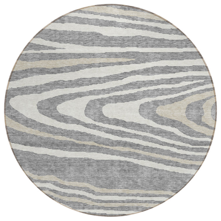 Aquaisha Abstract Indoor / Outdoor Rug