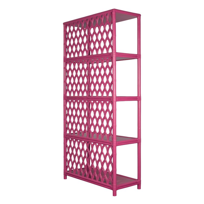 Casablanca Bookcase, Hot Pink