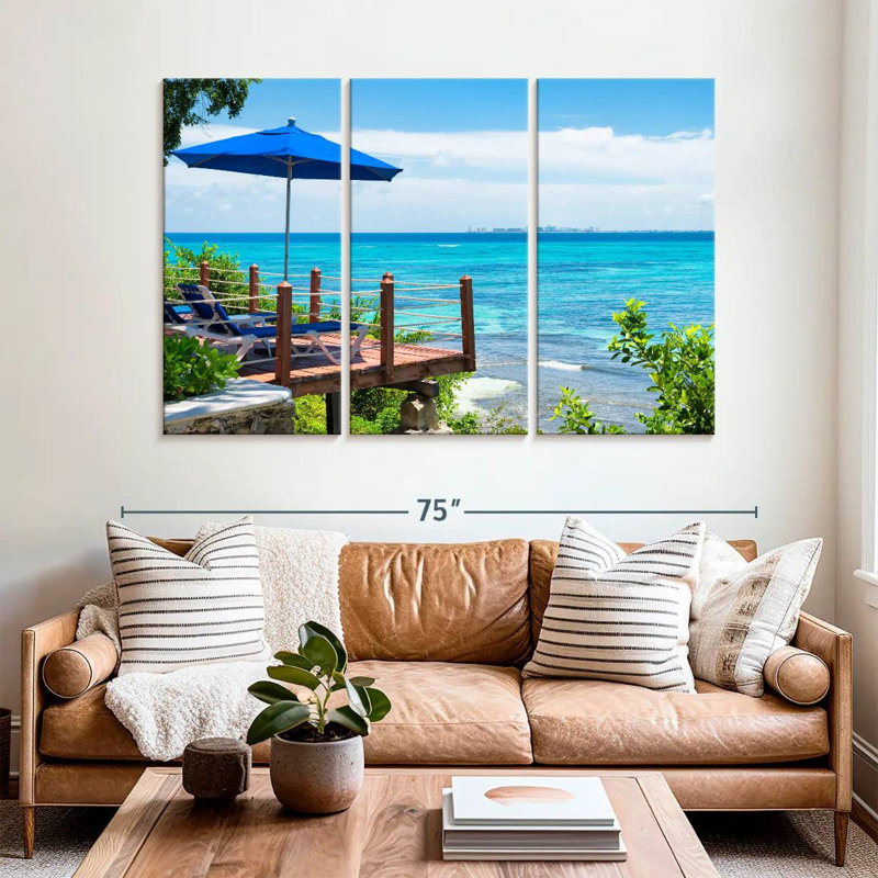 Gillard Look At Cancun, 42" H x 65" W