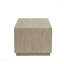 Table basse rectangulaire avec socle et base inférieure ouverte-589168951
