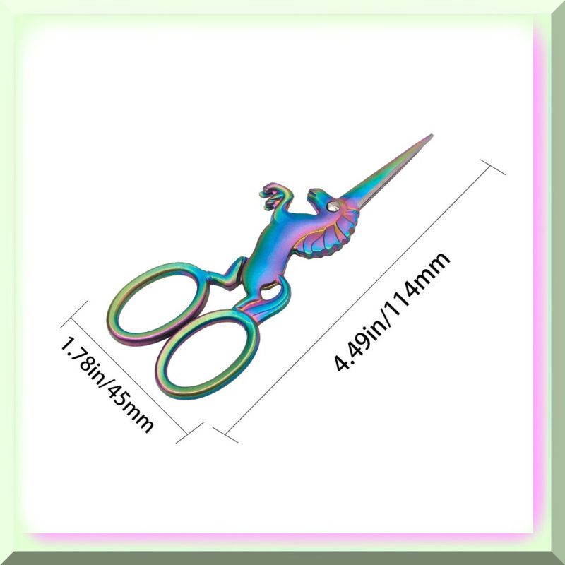 Unicorn Sewing Scissors Stainless Steel
