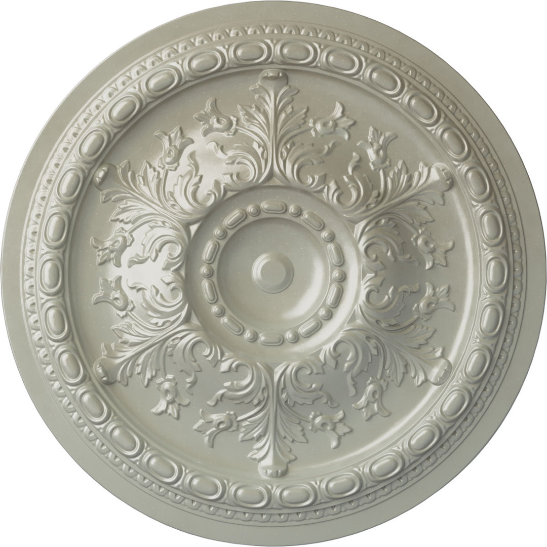 Endurathane Oslo Ceiling Medallion, 38 3/8"OD x 2 7/8"P (Fits Canopies up to 7 5/8") Ekena Millwork 
