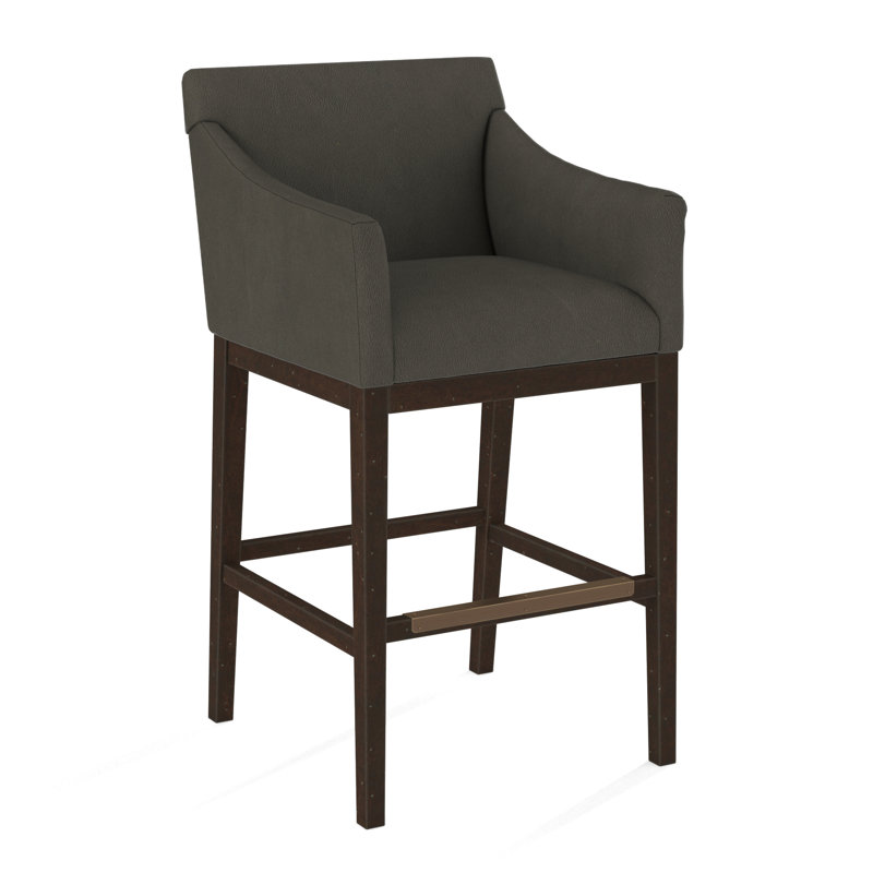 Upholstered Stool, Evolution Smokey, Nutmeg