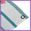 Tapisserie murale rayures bleues et blanches-1876062230