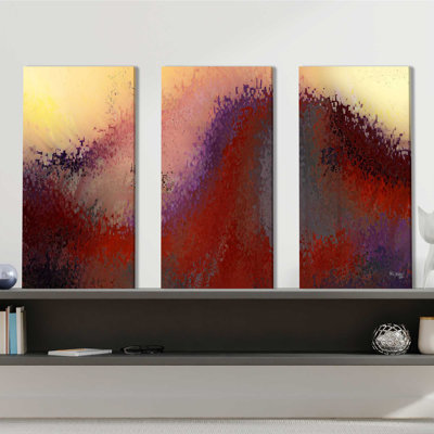 " Redwave " by Mark Lawrence 3 - Pieces