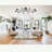 10 Light Sputnik Chandelier Ceiling Light Semi Flush Mount Light Ceiling Lamp-503184072