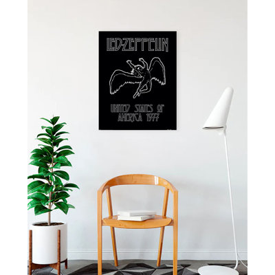  Officially Licensed Led Zeppelin-Icarus 24 x 36 Inch Art Poster - Decorative Print - Poster Paper - Ready to Frame