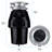 Eco Logic 1/2 HP Corded Garbage Disposal with Sound Insulation