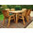 Faulkner 6 Seater Dining Set with Cushions and Parasol-653059278