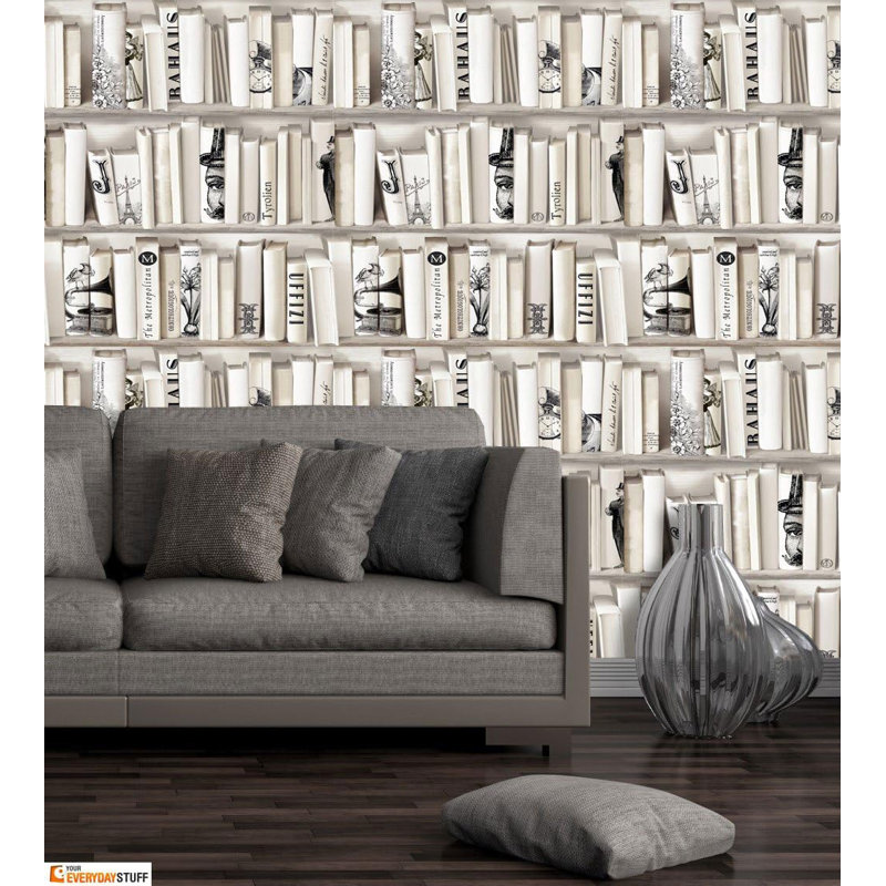 Baidy 10.5m x 53cm Matte Wallpaper Roll