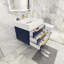 Meuble-lavabo mural simple l 24 po x P 20 po x H 22 po Ivanees-69758444