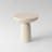 Fiberglass Mushroom-Shaped Accent Table-1995854224